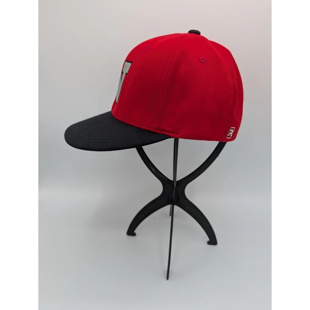 Men's Red Baseball Cap Richardson‎ PTS 20 Size L-XL Big N Logo